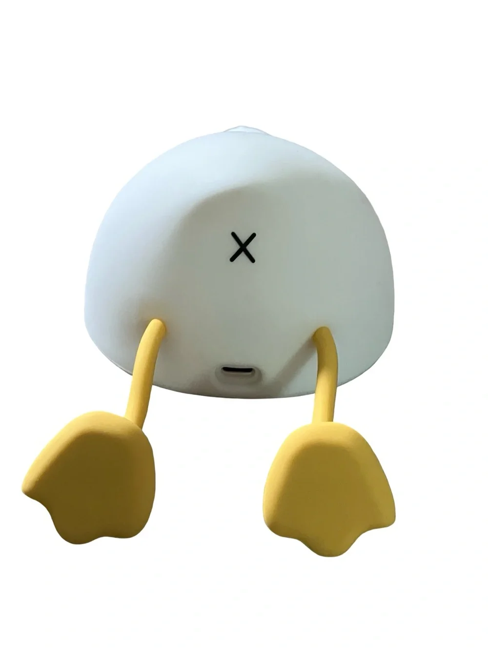 Lying Flat Duck Night Light LED Squishy Duck Lamp Cute Light Duck Silicone Dims